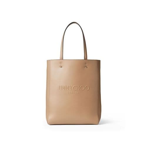 Jimmy choo beige tote bag with long line - Image 1